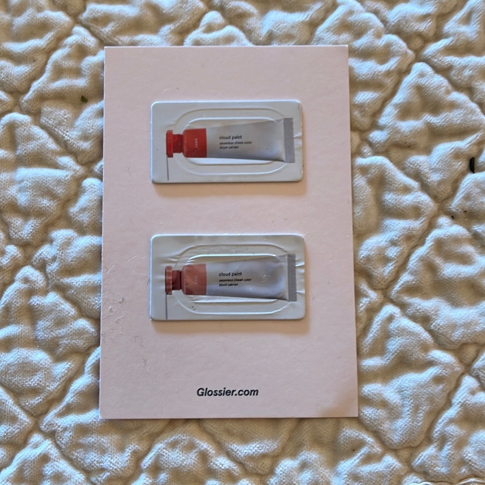 NWT Glossier CLOUD Paint Duo